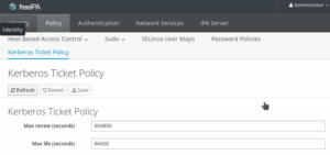 FreeIPA: Kerberos